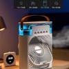 Small Desktop Cooler Home Fan Mute Mini Usb Spray Humidifier