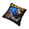 Kanye West Pillowcase Printed Polyester Cushion Cover Decorations Throw Pillow Case Cover Home 40X40Cm