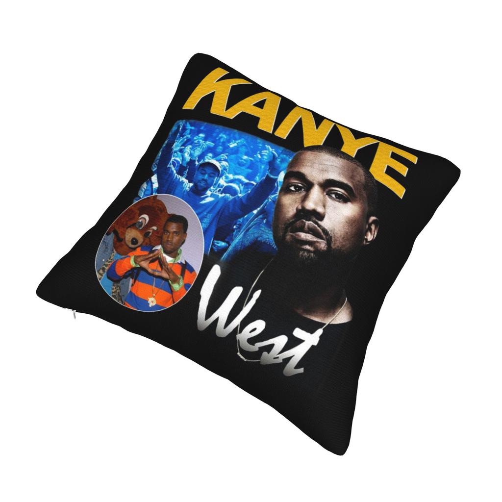 Kanye West Pillowcase Printed Polyester Cushion Cover Decorations Throw Pillow Case Cover Home 40X40Cm