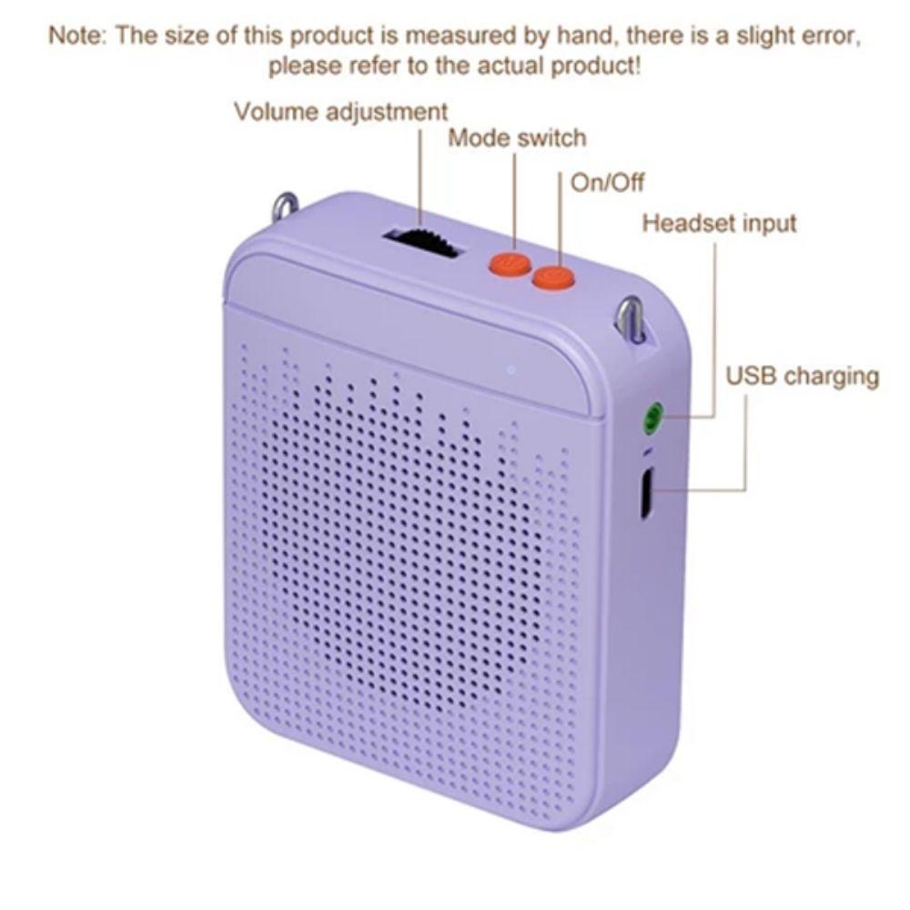 K5 Wireless Voice Amplifier with Belt Sound Amplifier  for Noisy Environment