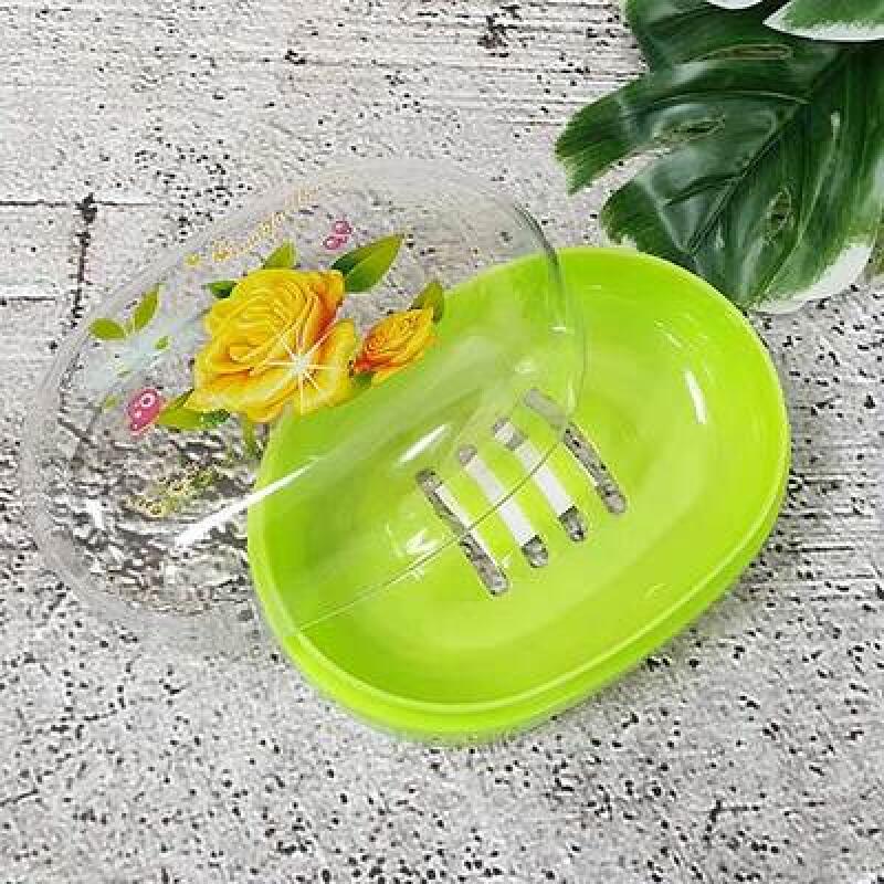 Modern rose lid soap dish green CH1646068 Green/Soap Dish