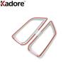 For Hyundai Kona Encino Kauai 2017 2018   SUV Chrome Front Fog Light Lamp Cover Trim Foglight Bezel Trim Car Accessories