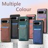 For Google Pixel 10A 9A 10 Pro XL 5G Card Leather Back Case Magnet Car Mount Holder Bumper Shell Pixel 9 Pro XL Case Shockproof