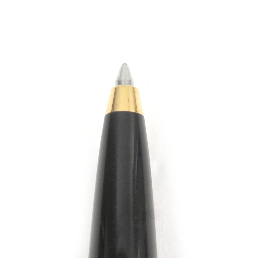 Very Good Cartier Ballpoint pen Diaboro de Cartier Twist type Black gold Blue Used