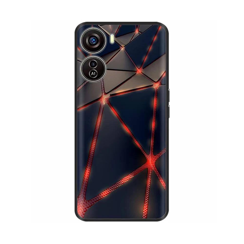 For ZTE Blade V50 Design 5G Case Soft Silicone Phone Cover for ZTE Blade V50 Design 4G 5G Case Shockproof Shell Coque Back Cover