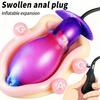 New Colorful Liquid Silicone Anal Plug – Realistic Phallic Design, Suitable for Anal Play and Masturbation (BDSM/Adult Toy #S)