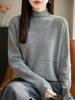 Vintage-Inspired Heavy Crochet High Neck Women's Pullover Sweater, Stylish and Warm Base Layer Top for 2026