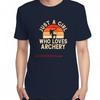 Vintage Archery Fashion Graphic T Shirts Jusa A Girl Who Loves Archery Funny Summer Short Sleeve Tshirts Unisex Print T Shirt