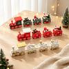 Christmas Train Merry Christmas Decorations for Home 2026 Cristmas Ornament Xmas Navidad Noel Gifts Happy New Year 2027 Gifts