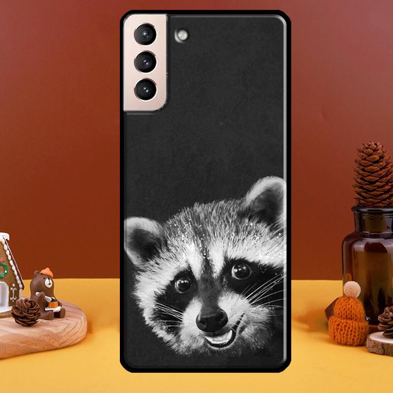 

Чехол с милым енотом для Samsung Galaxy S21 Ultra S20 FE S8 S9 S10 Note 10 Plus Note 20 S22 Ultra Cover Note 20 Ultra