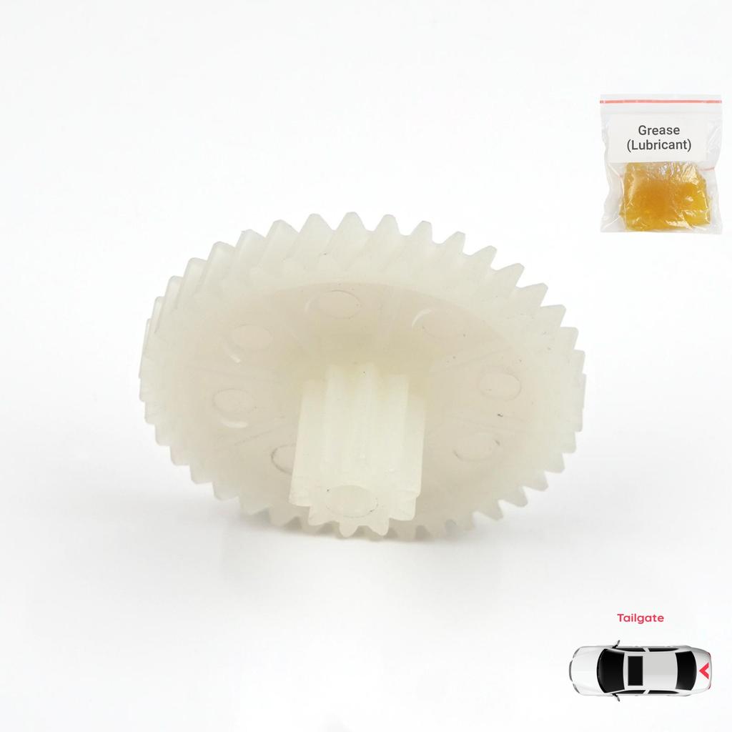 EGE723 Heckklappen-Kofferraumdeckel-Riegel-Schloss-Stellmotor-Zahnrad für Q5 Q7 A4 S4 A5 S5 A6 S6 A7 S7 Skoda Octavia Superb 4F9827383B