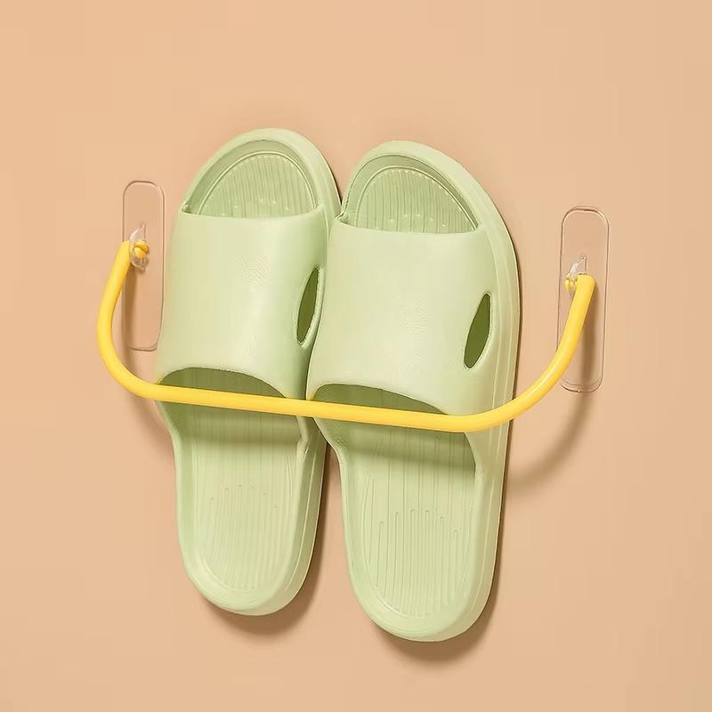 

Неперфорированная стойка для хранения тапочек PP хранение общежитие стойка для тапочек ванная комната влагостойкая гостиная стойка для хранения жёлтый