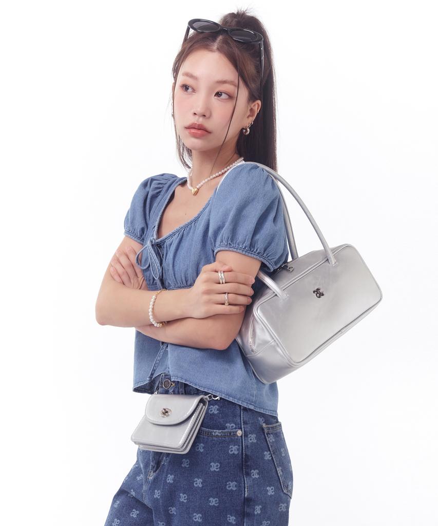 Anoetic Anc Laffine Bag_Silver