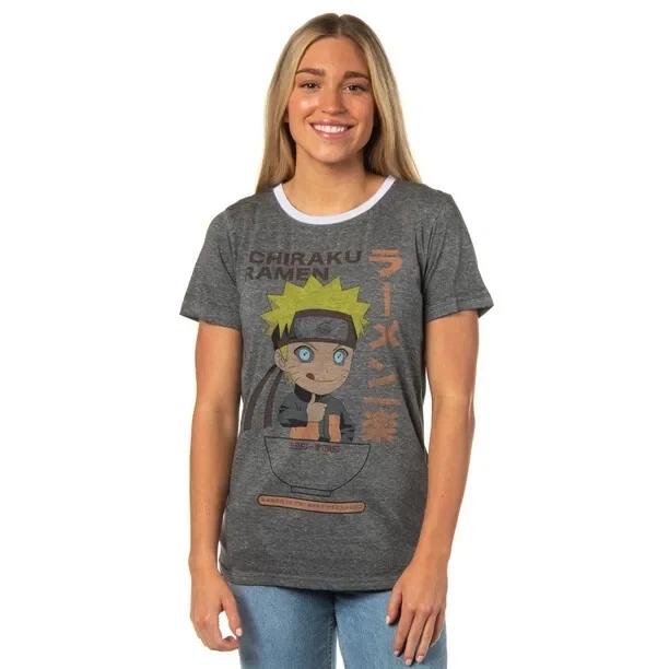 Naruto Juniors Ramen Is The Best Pleasure Ringer Burnout Shirt NWT S-XL M