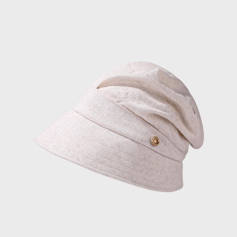 Летняя шляпа рыбака женская дышащая солнцезащитная кепка бежевый