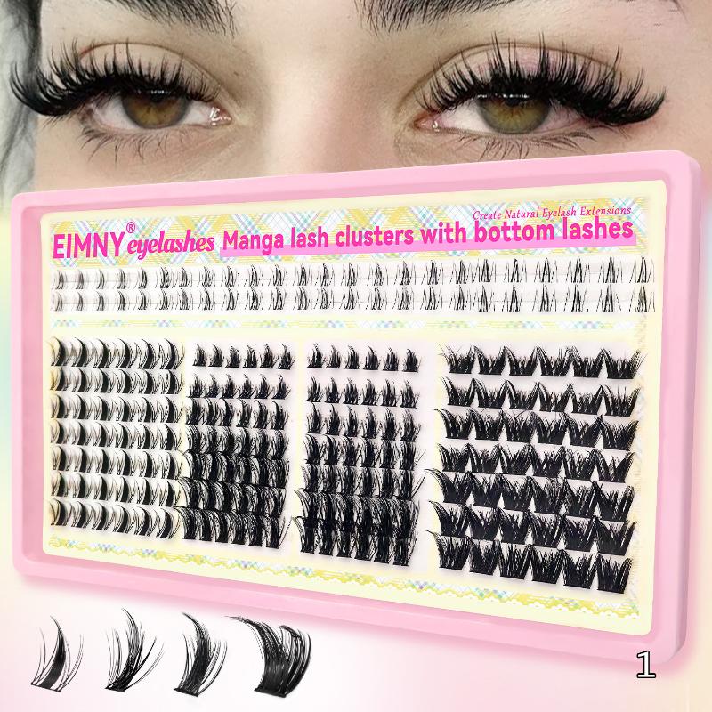 Flexible D Curl Eyelash Clusters DIY for Personalizing Lash Length and Volume
