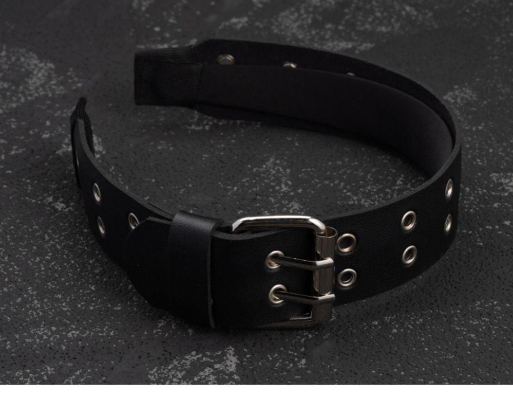 Punk Rivet Headband Dark Subculture Double-breasted Hair Accessories Goth Headdress Spice Girl Headband Accessories for Women