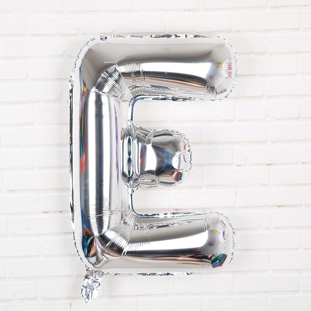 4pcs/set 32 Inch Silver Love Letter Aluminum Film Balloon Wedding Bridal Shower Anniversary Decor