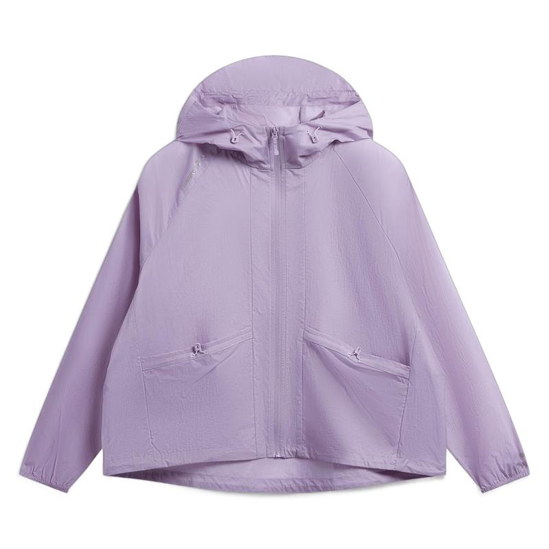 Li-Ning Women s Summer Ice Feel Hooded Windbreaker S