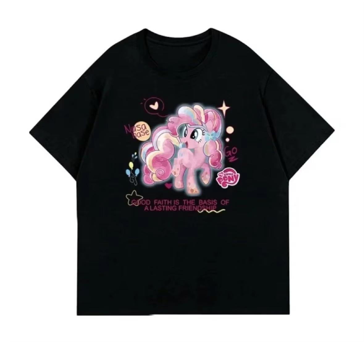 

2026 summer new Summer anime pattern printed brand Tshirt for both Unisex and Women Loose and breathable casual style S