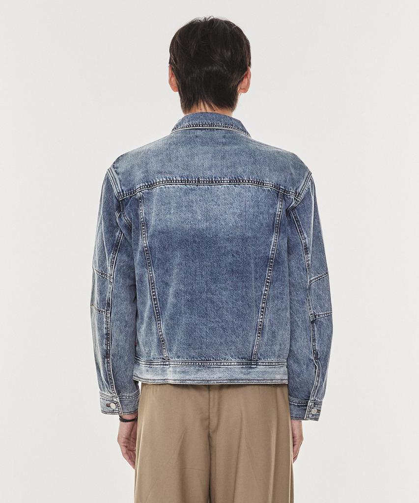 Kichul Standard Darts Denim Jacket (Greyish Blue)