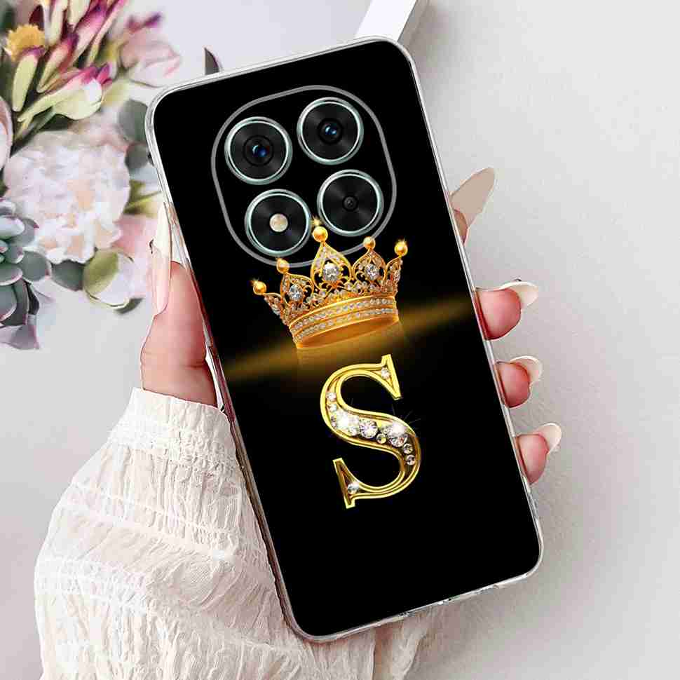 For Redmi Note14 Pro 5G Casing 6.67" Diamond Letter Back Cover Soft Silicone Cases For Xiaomi Redmi Note 14 Pro 5G Coque Fundas