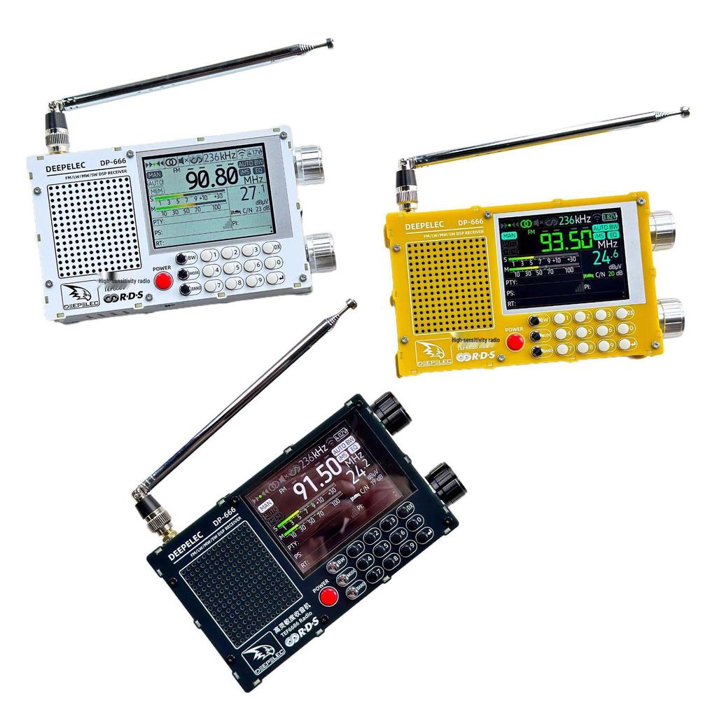 TEF6686 High Sensitivity DSP Radio - Full Band AM/FM/Shortwave DP-666