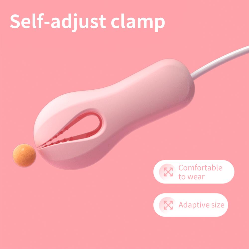 10 Modes Vibration Breast Massage Clitoris Clamps Vibrating Nipple Clamps Vibrators Female Masturbation Sex Toys for Women