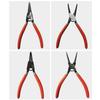 4Pcs Circlip Pliers Set Retaining  Retainer Ergonomic Handle Industrial Hand Tool