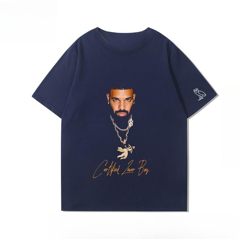 

Дрейк Новый Альбом с Короткими Рукавами для Всех Собак Хлопковая Футболка Мужская и Женская Летняя Хлопок Высокое Качество Одежда Мокрый 4XL