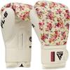 RDX Boxing Gloves BGR-FL5B White/Pink 8oz