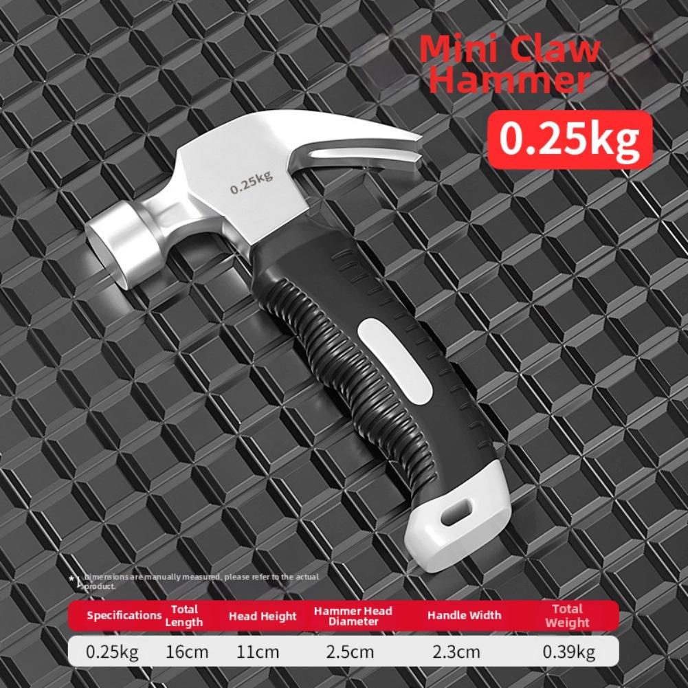 Lightweight 8 oz Sheep for Horn Hammer with High Density Carbon Steel and Anti Slip Handle for Enhanced Woodworking Efficiency