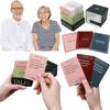 150 Pcs Life Story Interview Kit Cards, Family Conversation Cards With 3 Stages Of Life, Get To Know Parents And Grandparents For Family Pictionary