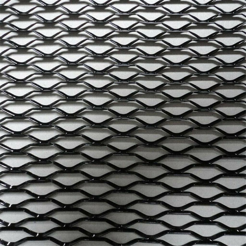 Universal Grill Net Car Front Aluminum Mesh Grille Bumper for Fender Hood Vent C