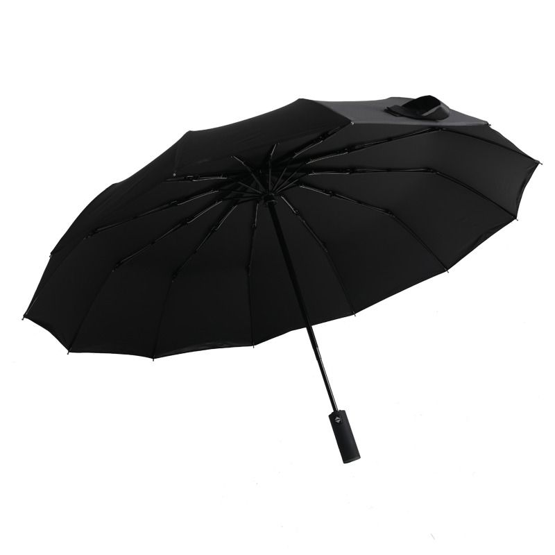 Large Oversized Umbrella, Male and Female Triple Double Weather and Rain Umbrella, Enlarged Reinforcement, Student Folding Thickened Parasol