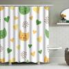 Decorate Your Bathroom With This Adorable Cat Heart Shower Curtain Set!