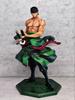 28cm One Piece Anime Figure Roronoa Zoro Figure Zoro Figurine Pvc Gk Statue Model Dolls Collection Desk Decoration Toys Kids