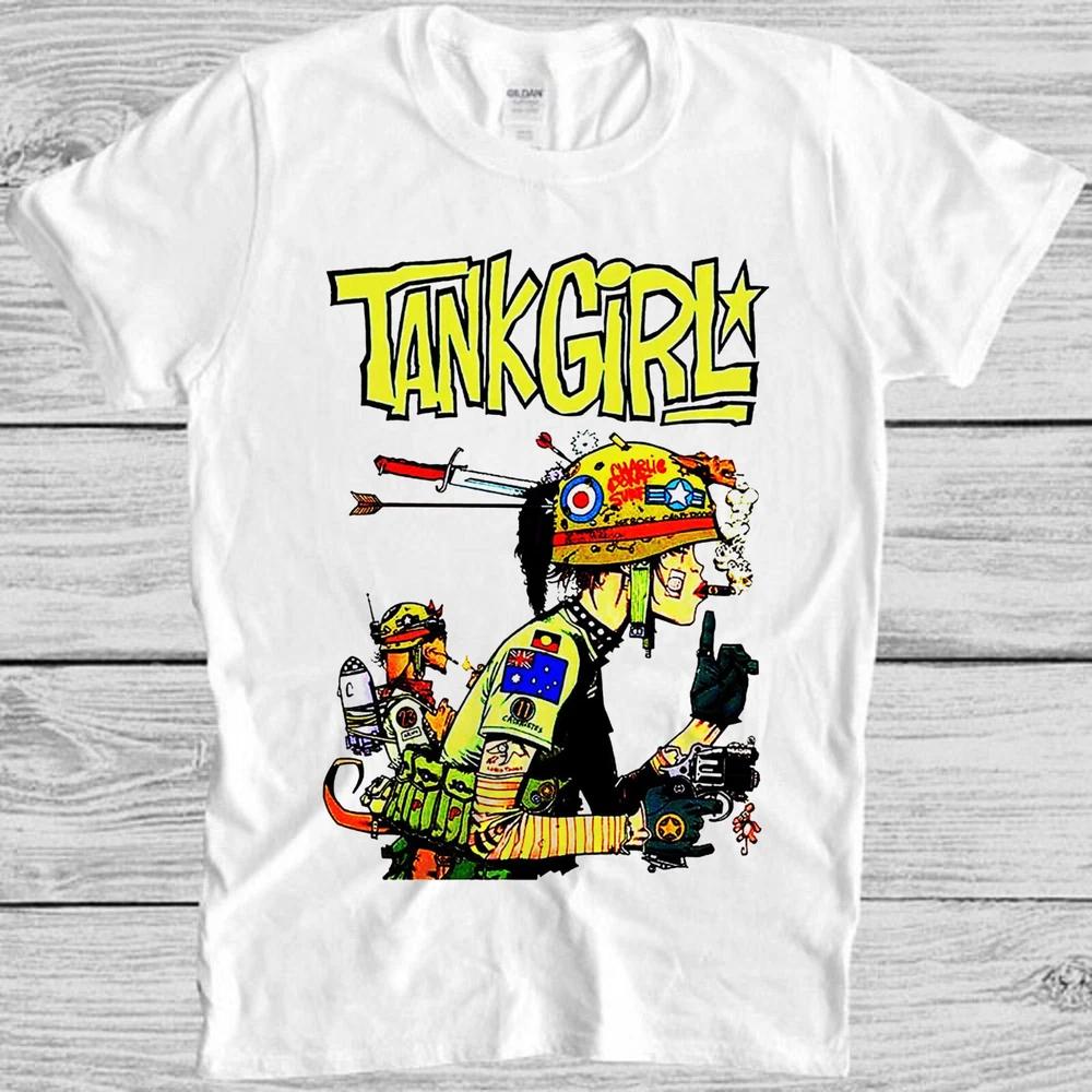Tank Girl Feminist Charlie Dont Surf Anime Meme Funny Gift Tee T Shirt M1065 S