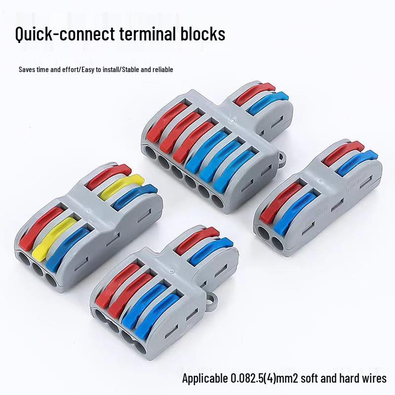 Quick Connector SPL-42/62, 2 In 2 Out Wire Terminal for Downlight and Household Solid