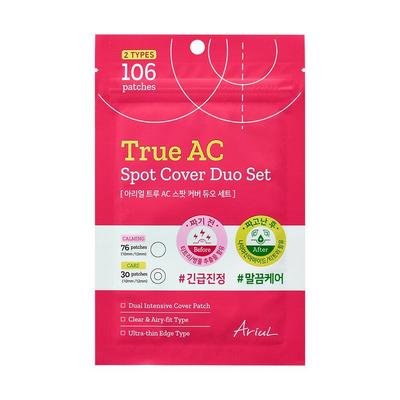 True AC Spot Cover Duo Set 106 Sheets