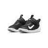 Nike E Series 1.0 TD Breathable Low Top Running Shoes Black White Infant And Toddler DV4252-002