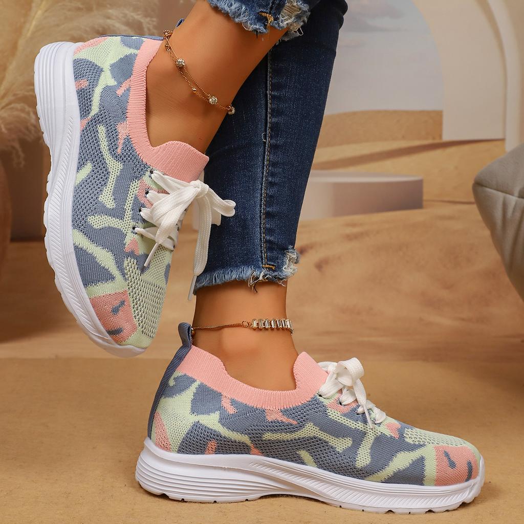 Fashion Women Sneakers Breathable Mesh Comfortable Loafers Spring and Autumn Shallow Casual Sneakers Fashion Designer Shoes for Women