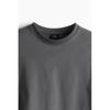 H M Loose FiT T sHirT Dark Grey