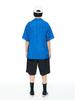 Ssississieseu Blue Camp Collar Shirts