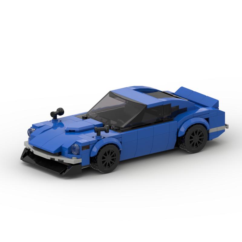 MOC Fairlady 240Z Speed Car JDM City Vehicle Racer Building Blocks Brick Creative Garage Toys For Adults Boys Gifts