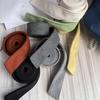 Damen Gürtel gebürsteter Plüsch lang genug verschleißfest einfarbig elastisch dekoratives Accessoire Kunstwolle Mantel Korsett doppelseitiger Taillengürtel
