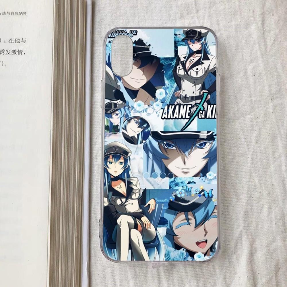 Akame Ga Kill Esdeath Phone Case For IPhone 15 14 11 12 13 Mini Pro XS Max Cover 6 7 8 Plus X XR SE 2020 Funda Shell