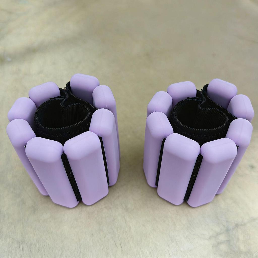Silicone Weighted Wrist and Ankle Bands for Yoga and Fitness