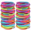 10pc Solid European and American Elastic Hair Bands Rubberband for Women Girls Child Hair Ties for Korean Hair Accessories