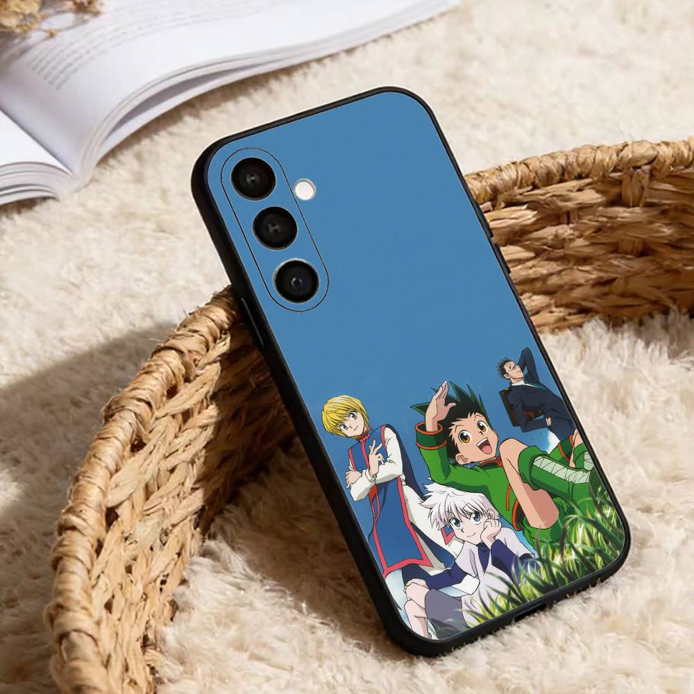 Gon & Killua Hunter X Hunter Phone Case For Samsung Galaxy A13,21s,22,31,32,52,53,71,72,73,Soft Black Cover Samsung a41